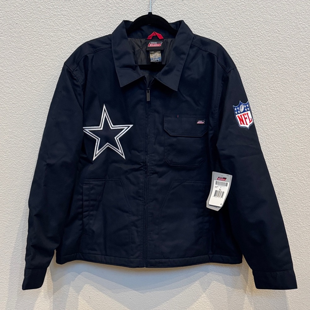 Dickies NFL Dallas Cowboys Navy Blue Custom Jacket